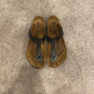 Birkenstock Gizeh sandals. Size 40 black